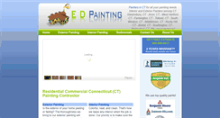 Desktop Screenshot of edpaintingonline.com